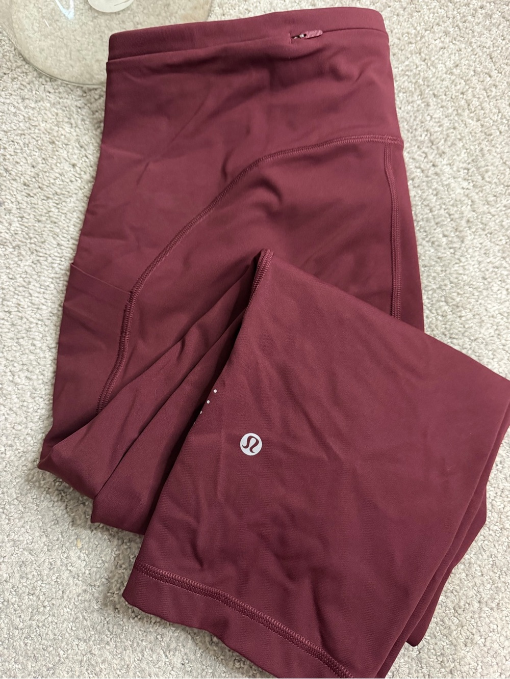 lululemon athletica Deep Wine High-Rise Leggings